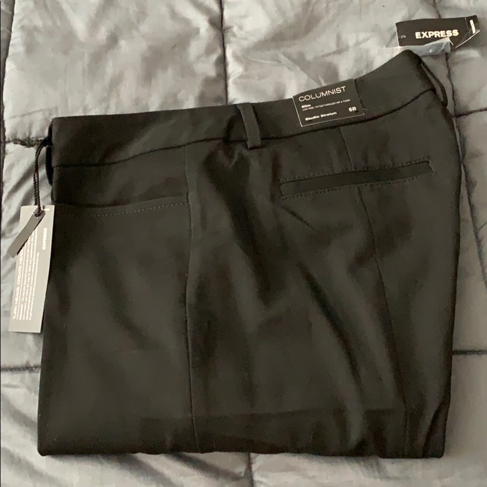 Express Columnist Black Slacks